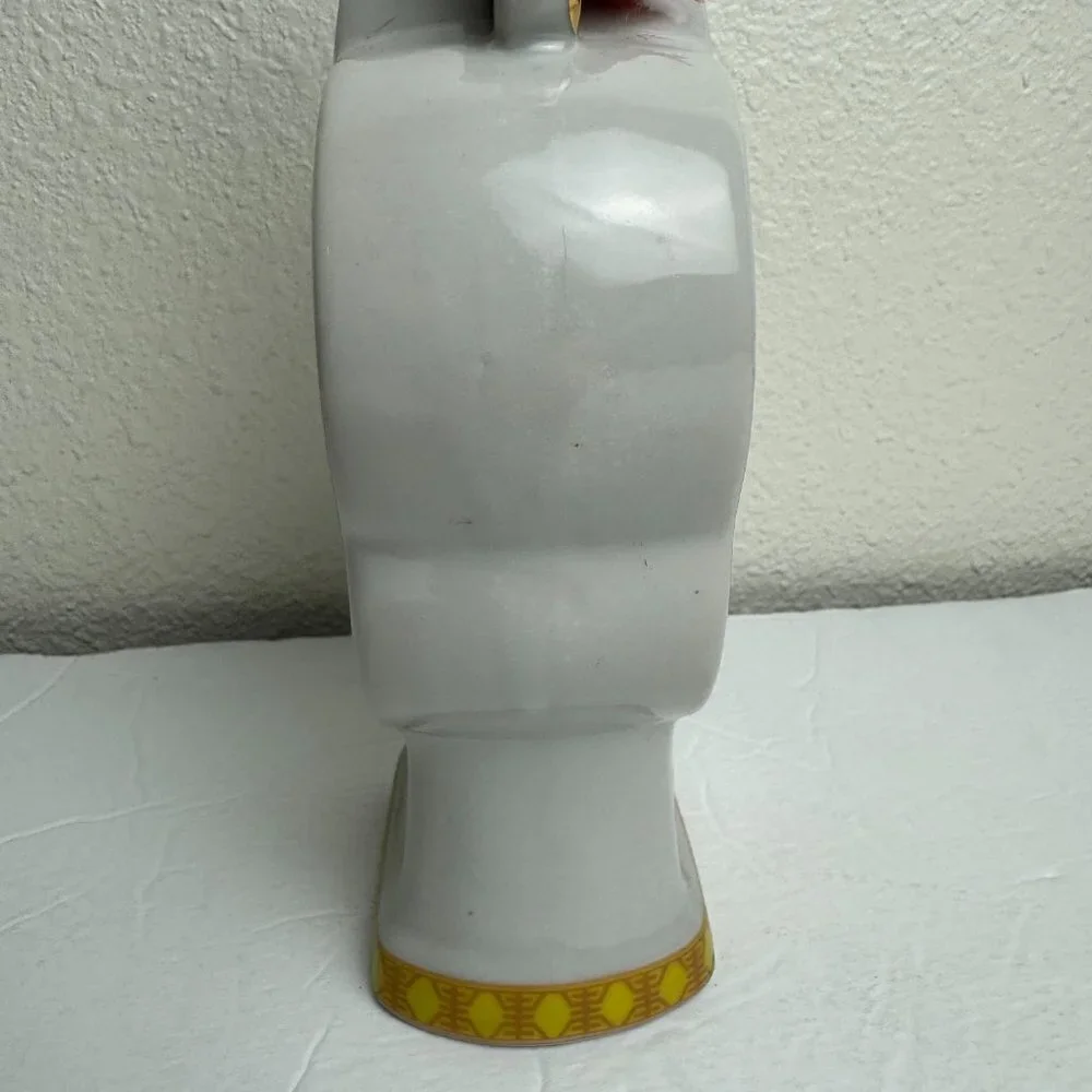 Vintage Chinese Republic  Calligraphy Vase